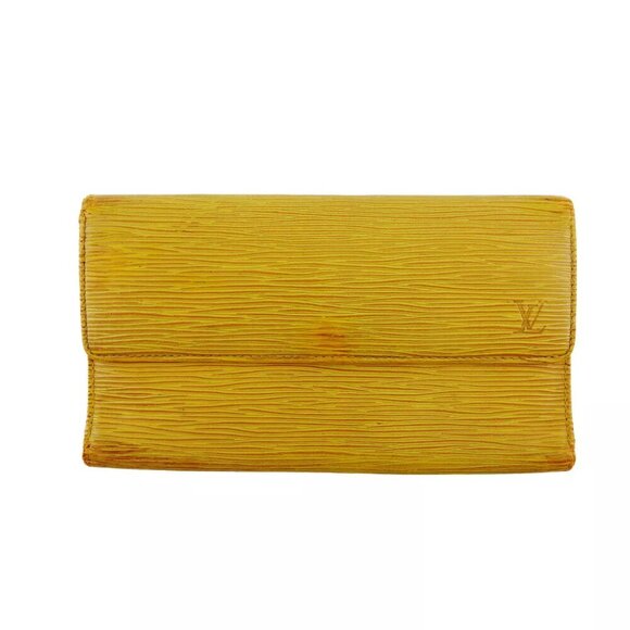 Louis Vuitton Long Wallet Epi Epilazer Authentic Used L3631 - Picture 1 of 10